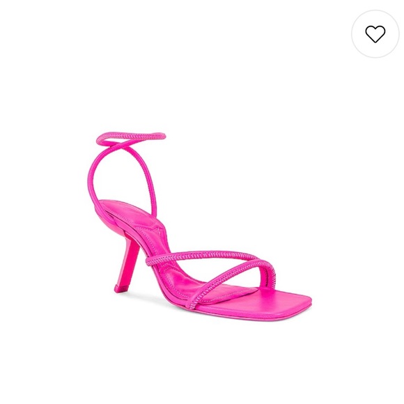 NWOB Schutz x Revolve Shalla Heel in Bright Pink Sz 9